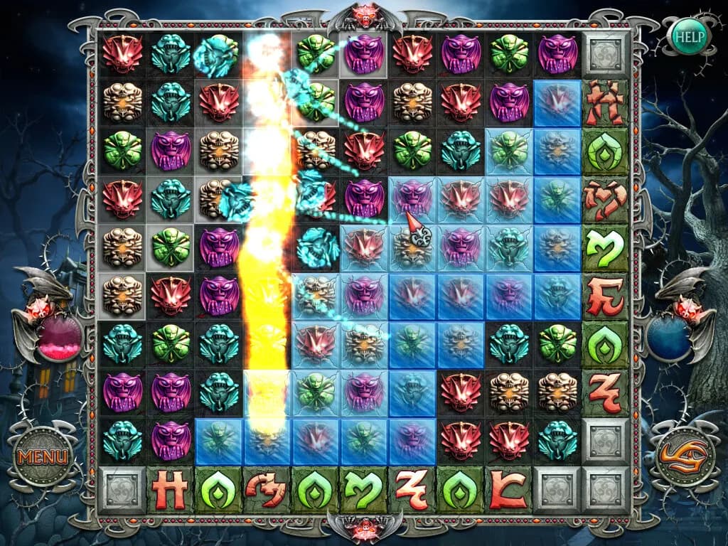 Cursed House Match 3 Puzzle görsel 3