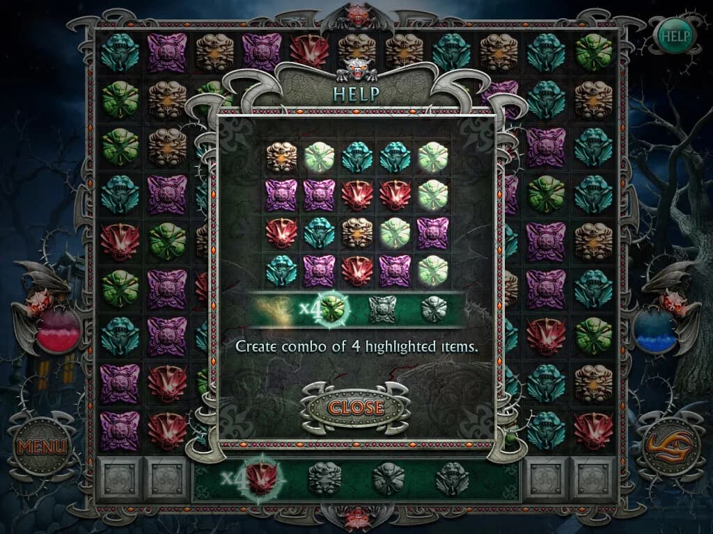 Cursed House Match 3 Puzzle görsel 6