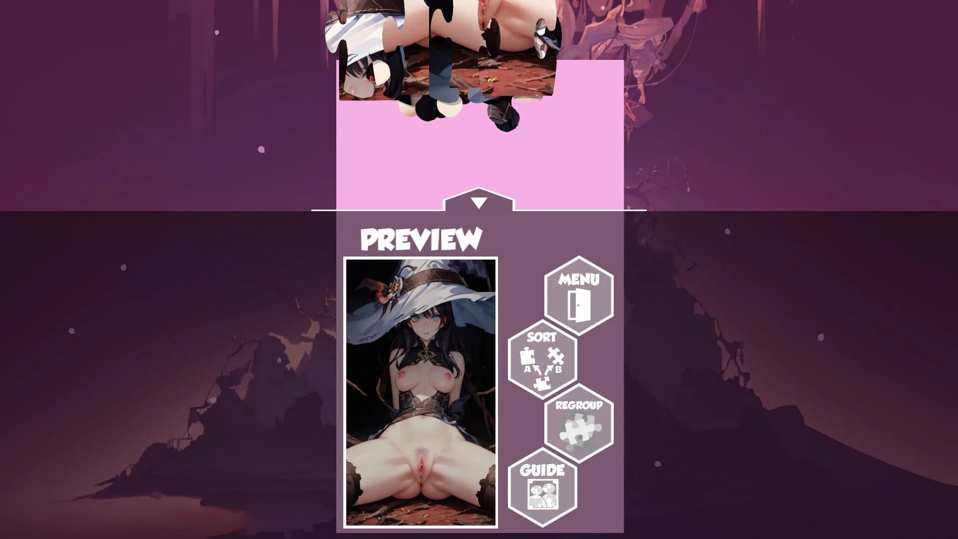 Hentai Casual Jigsaw - Witches görsel 6