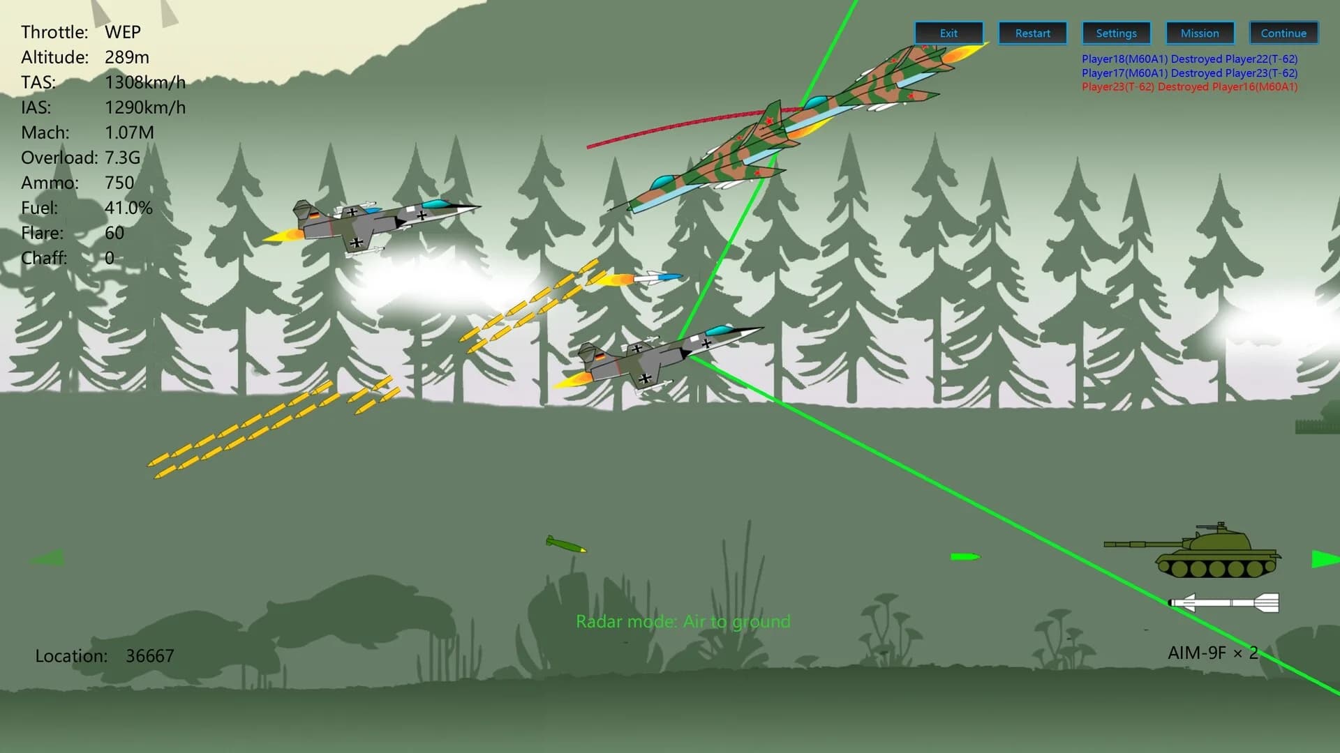 2D Dogfight görsel 6