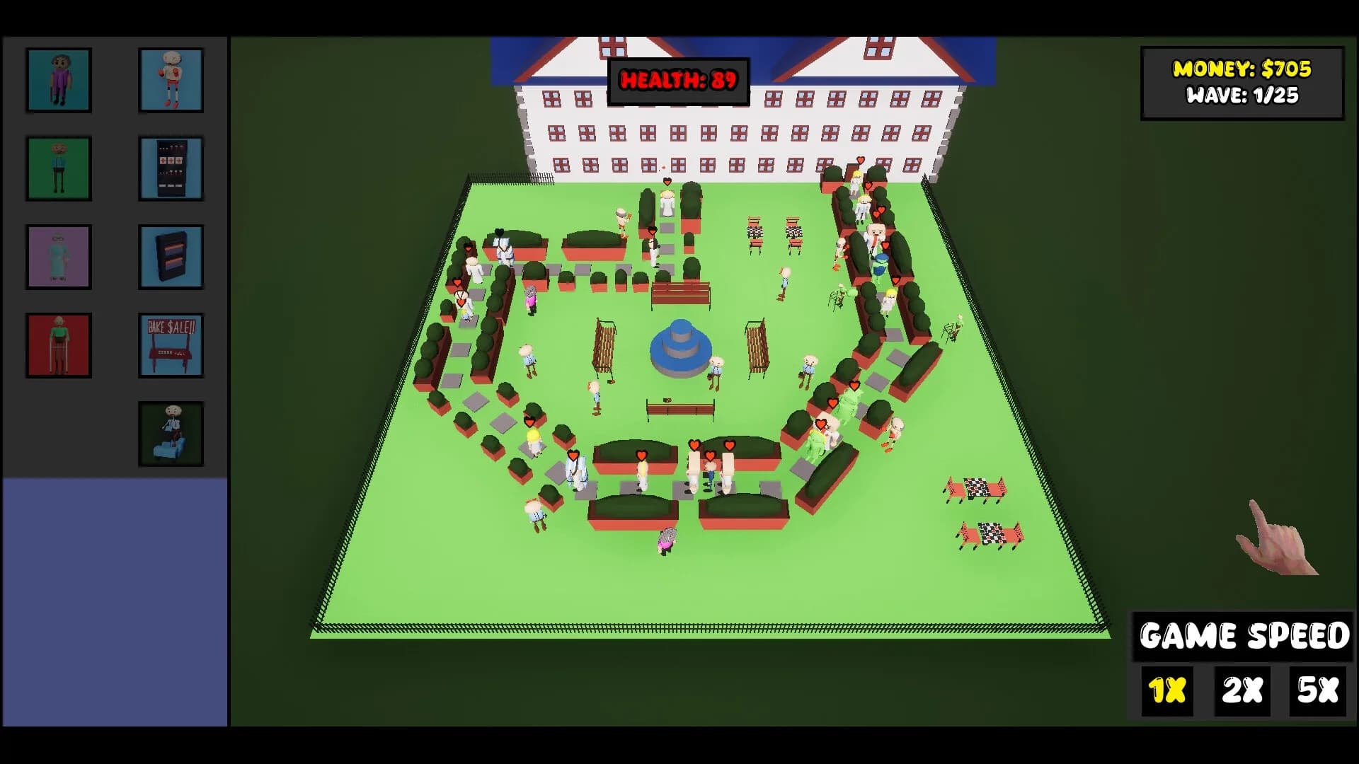 Retirement Home Tower Defense görsel 12