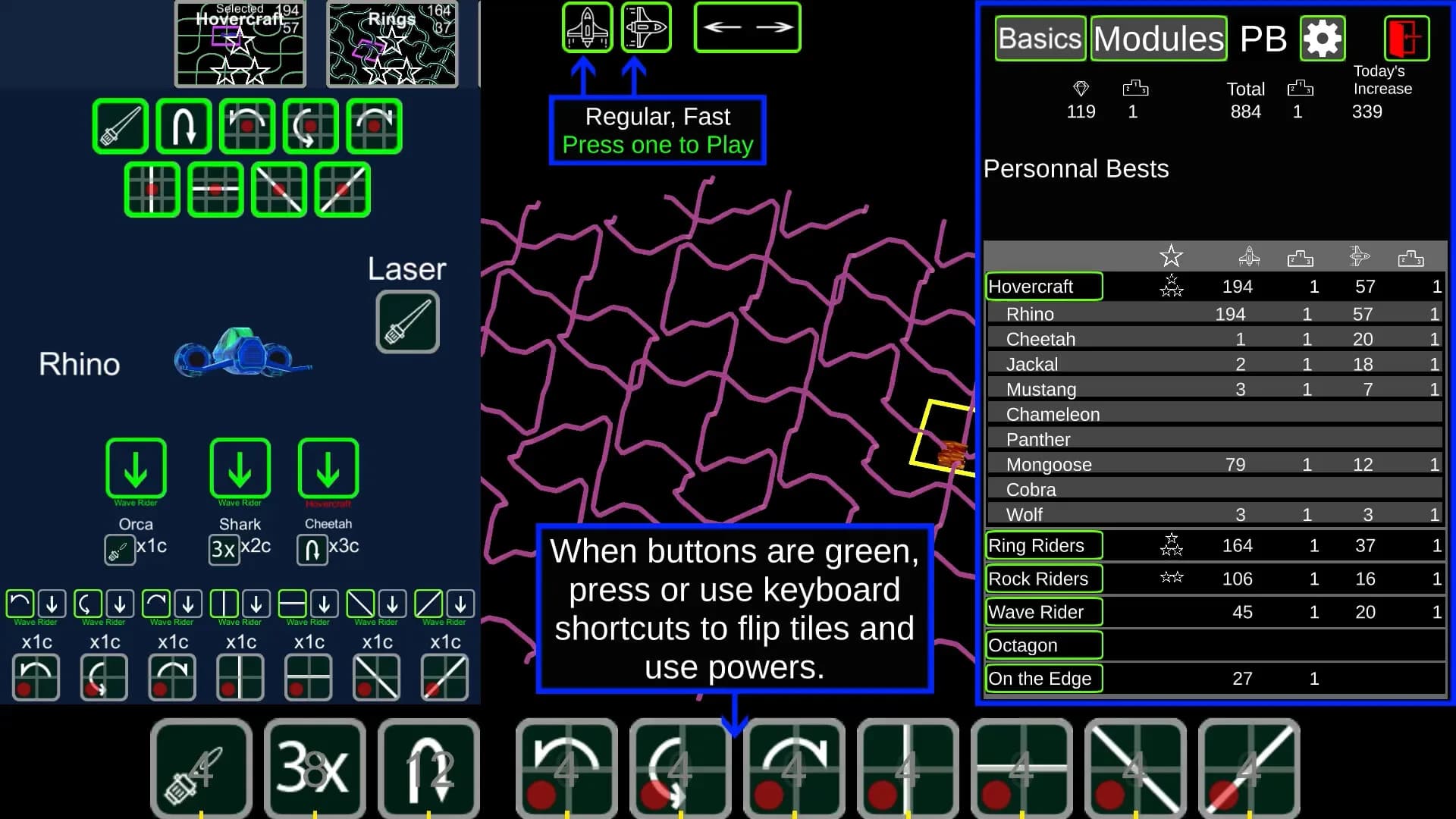 FlipTiles: Warp Lines görsel 5
