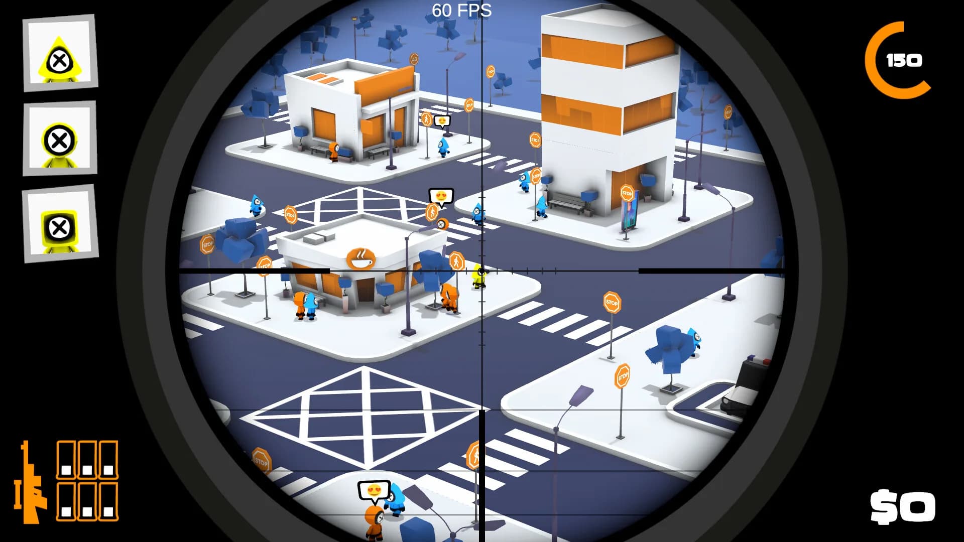 The Shape Killer - Sniper Game görsel 4