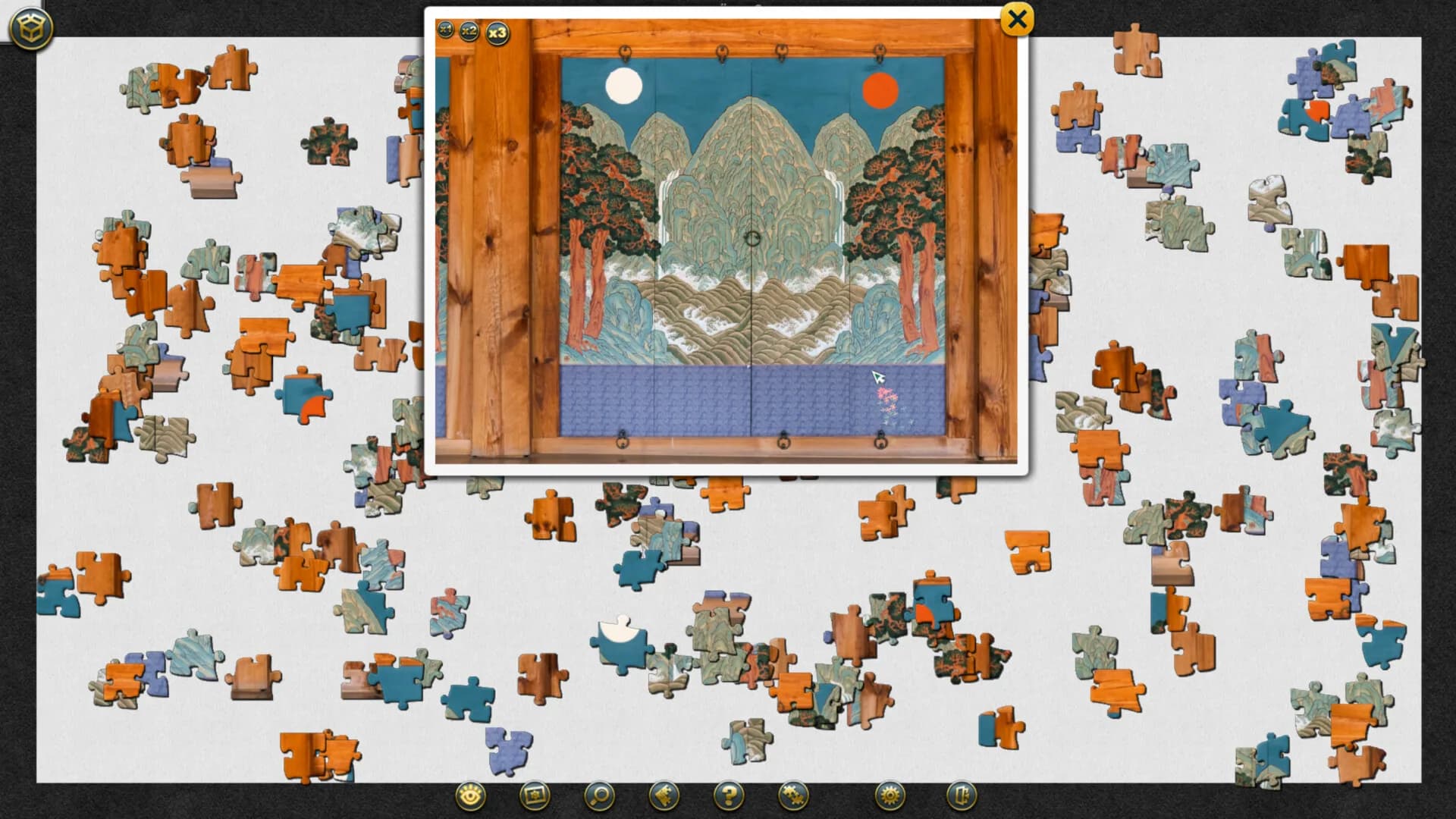 1001 Jigsaw. Castles And Palaces 5 görsel 5