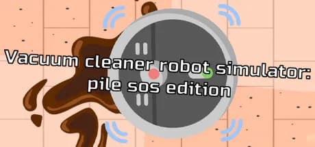 Vacuum cleaner robot simulator: pile sos edition görsel 1