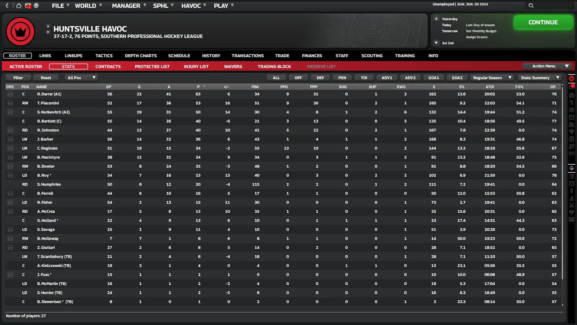 Franchise Hockey Manager 10 görsel 12