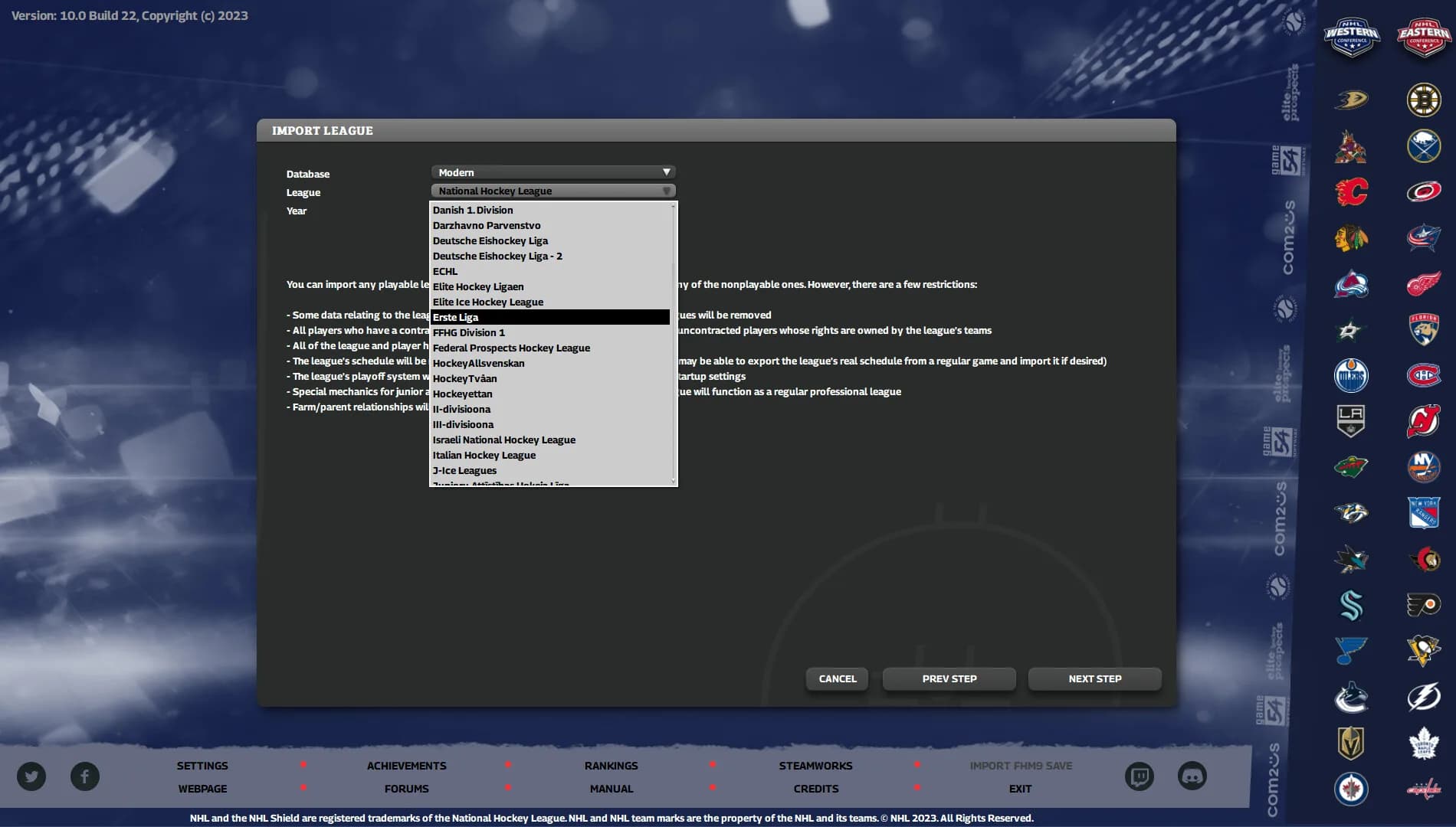 Franchise Hockey Manager 10 görsel 10