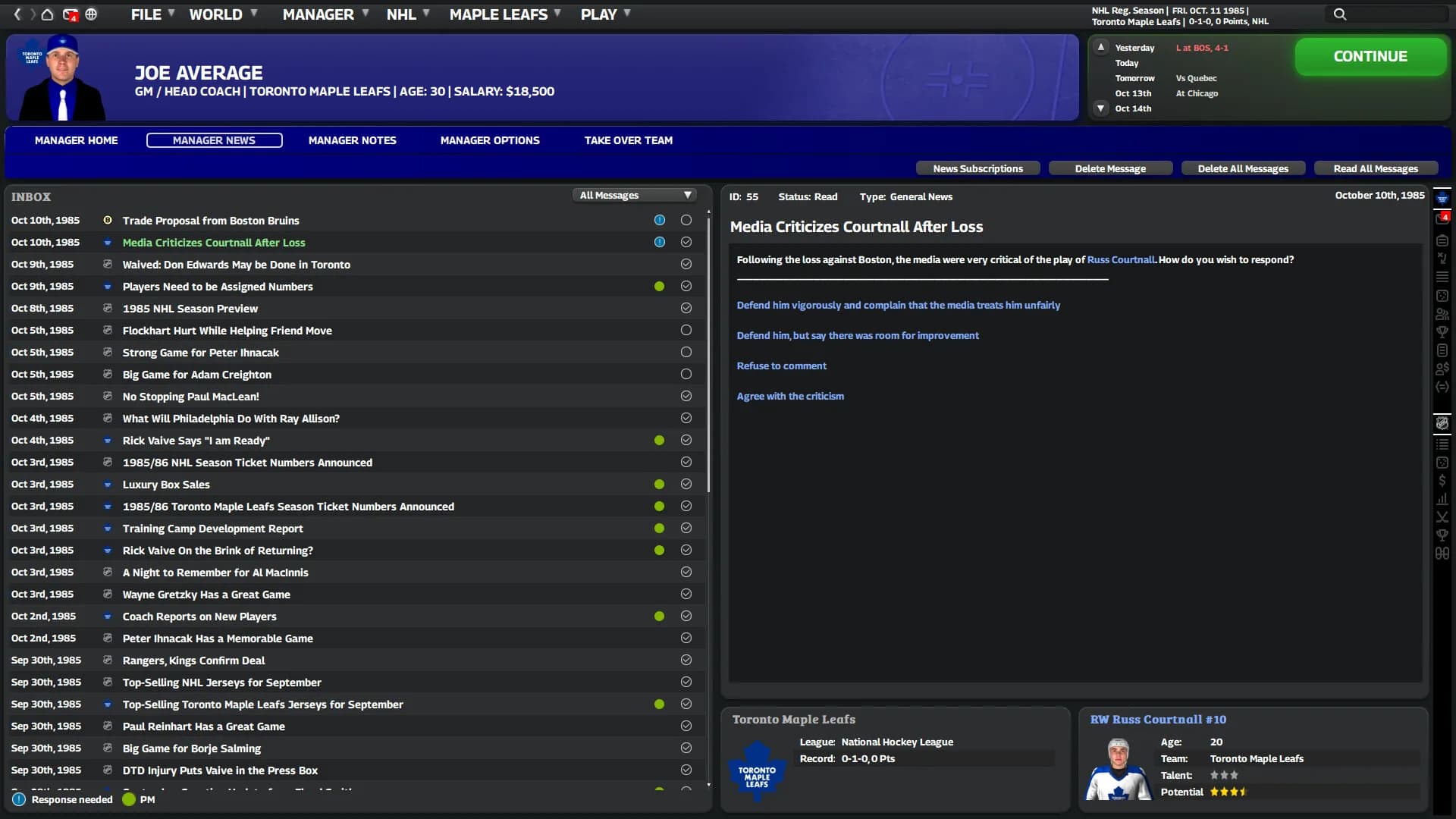 Franchise Hockey Manager 10 görsel 11