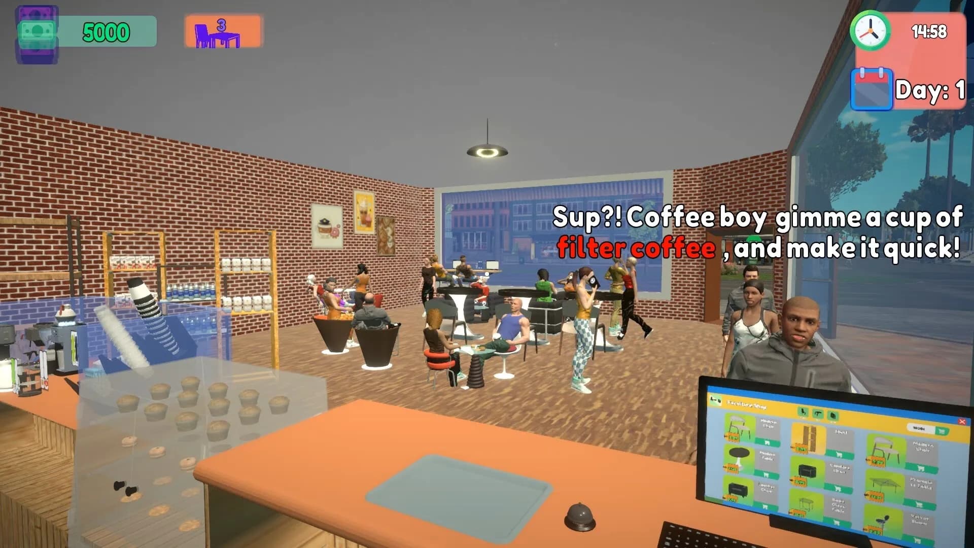 Cafe Simulator görsel 2