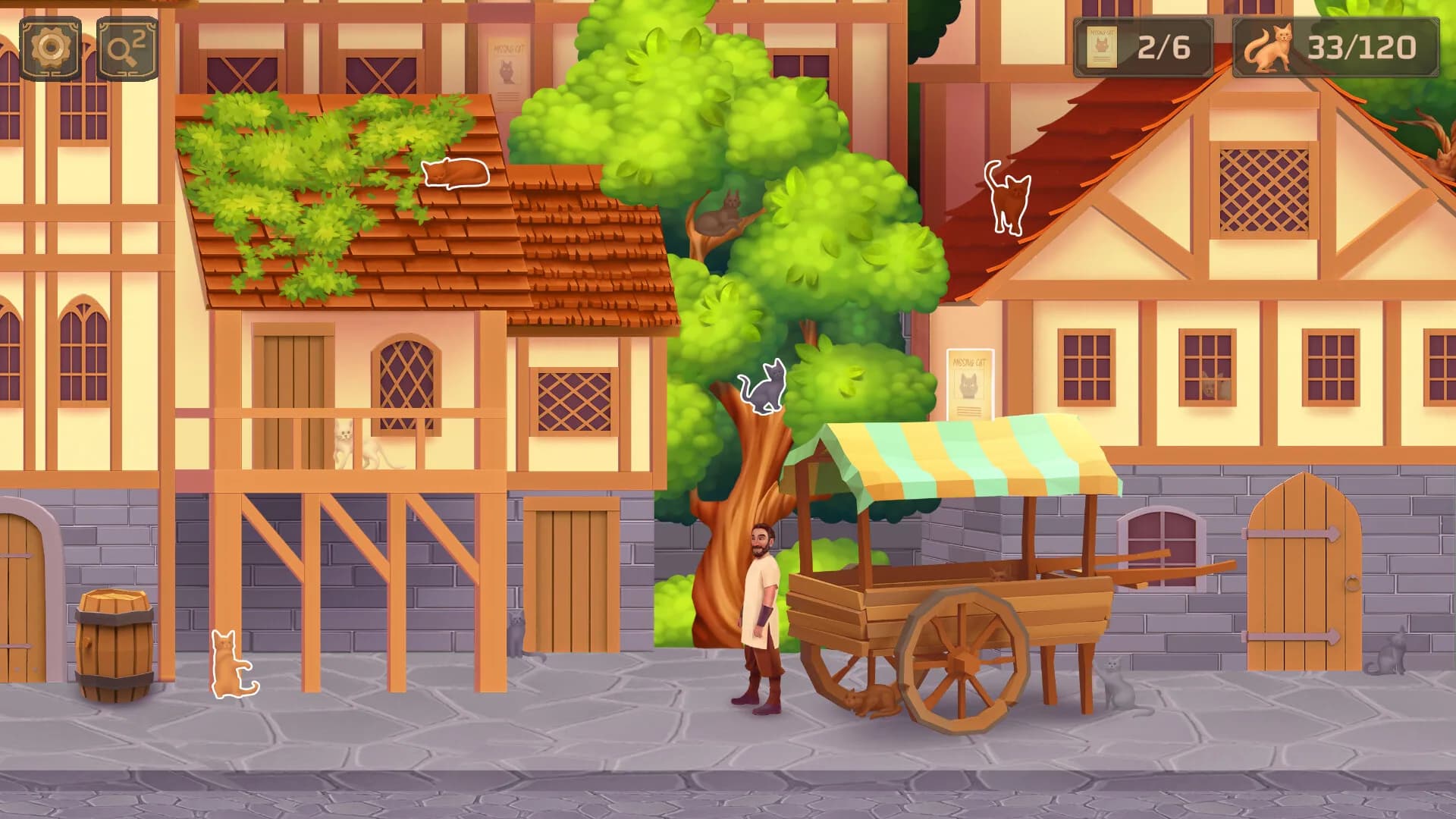 Cat Search in Medieval Times görsel 3