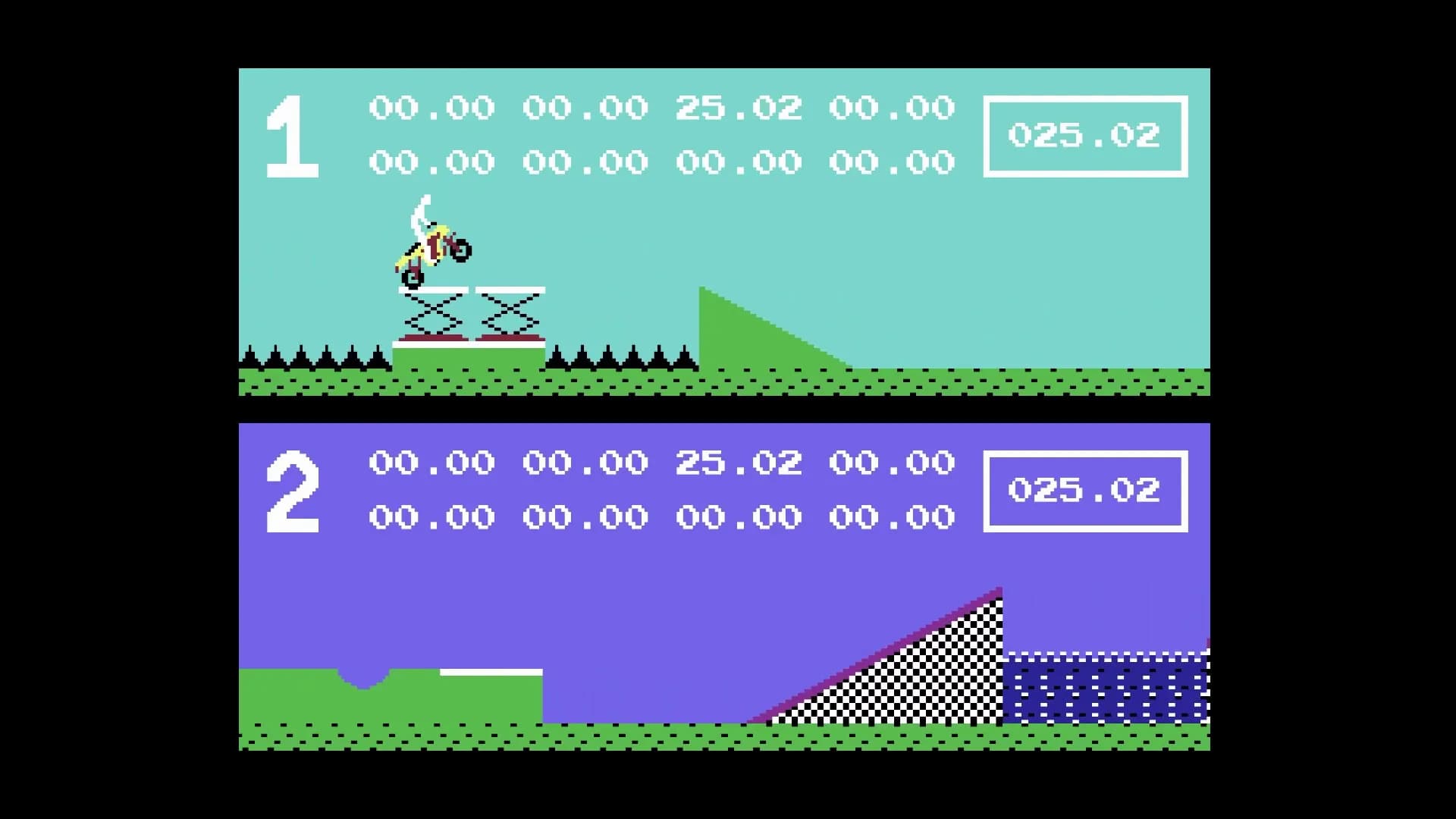 Kikstart: Off-Road Simulator (C64/C128) görsel 5