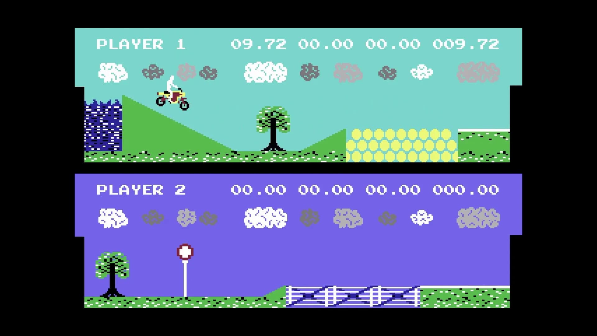 Kikstart: Off-Road Simulator (C64/C128) görsel 6
