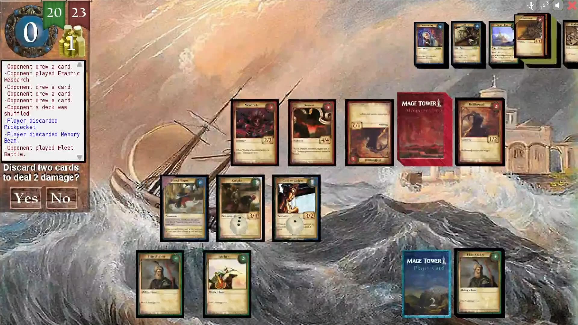 Mage Tower, A Tower Defense Card Game görsel 2