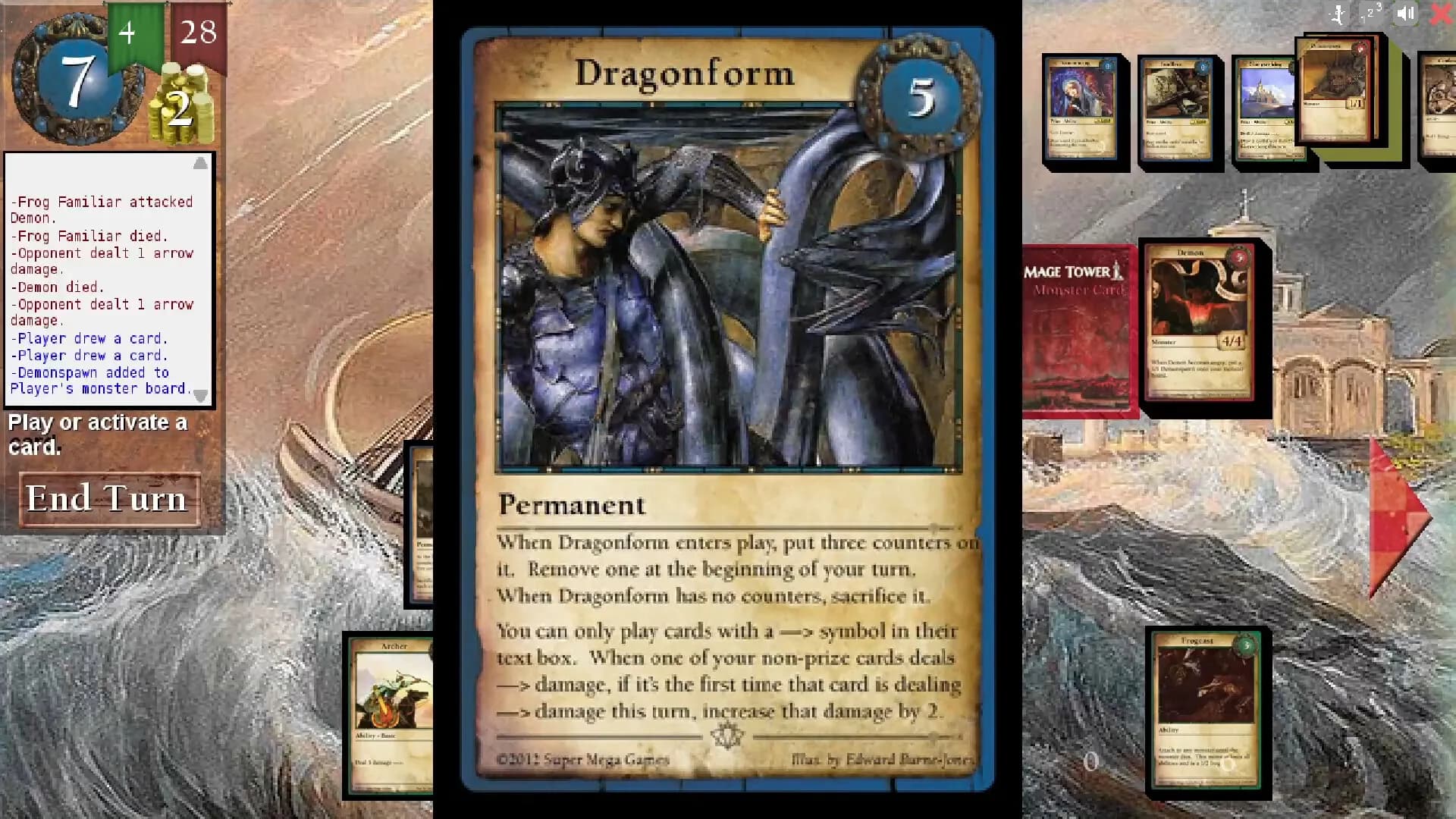 Mage Tower, A Tower Defense Card Game görsel 8