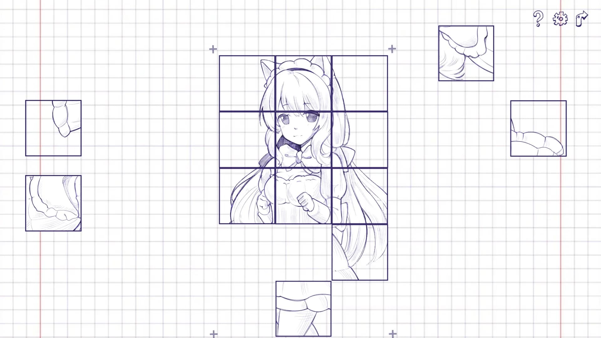 Ink Neko Maid görsel 2