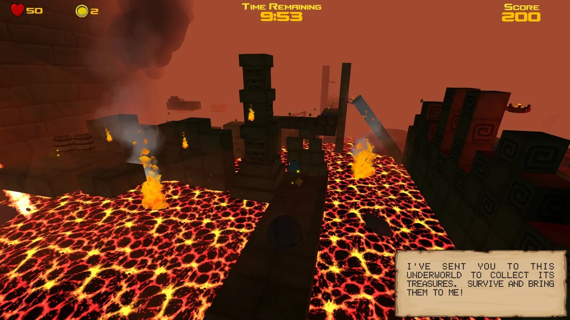 Inferno Quest: Journey Through the Lava Cavern görsel 3