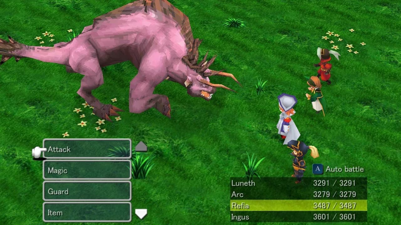 Final Fantasy III (3D Remake) görsel 9