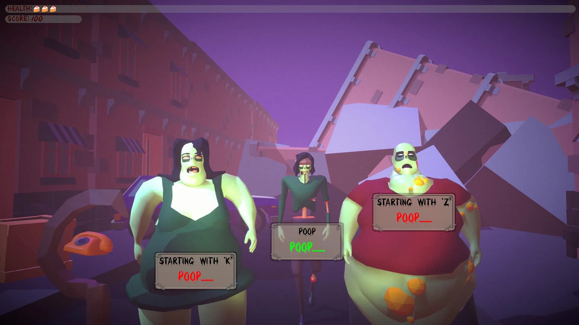 Word Warrior: Zombie Typocalypse görsel 3