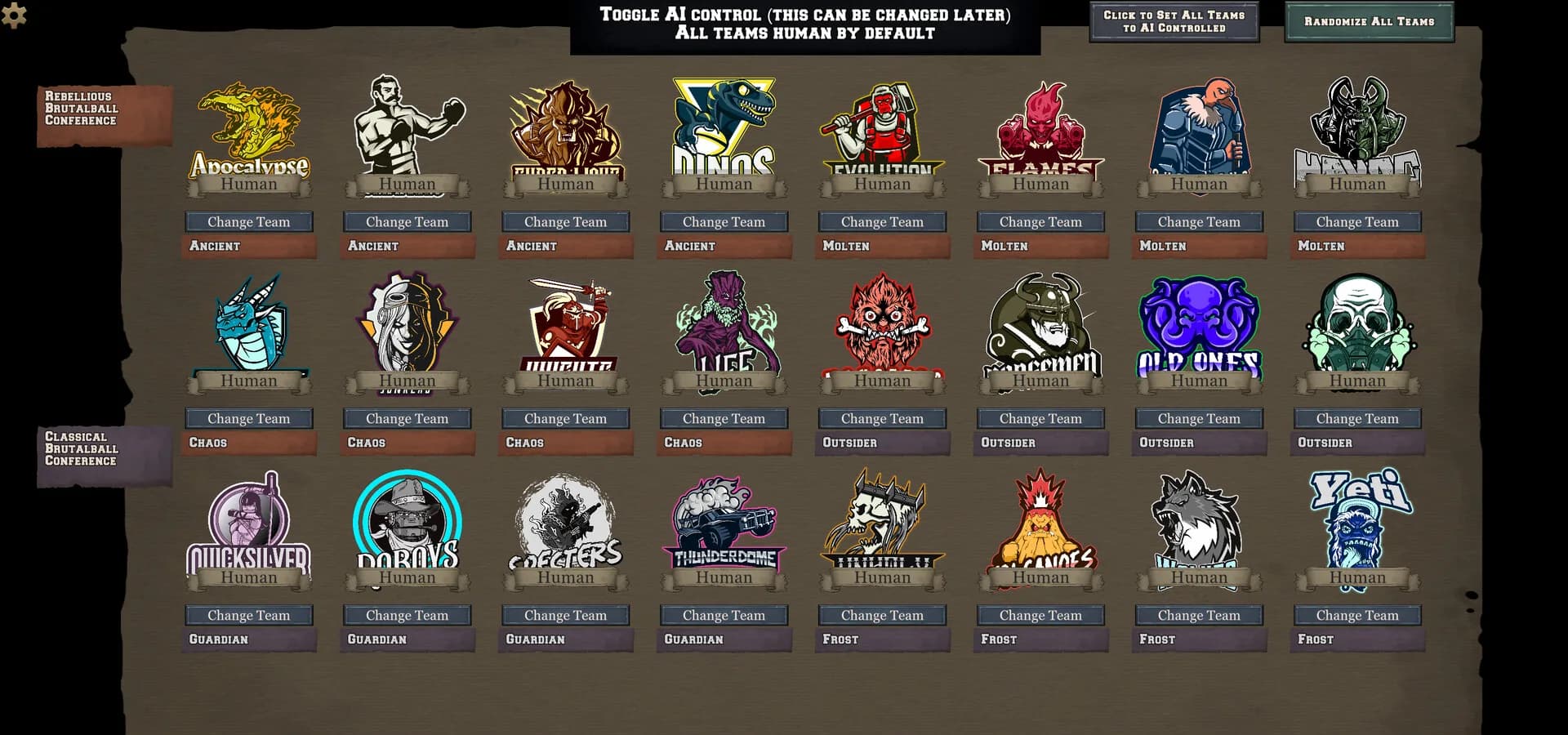 FFFL: Brutalball Manager görsel 11