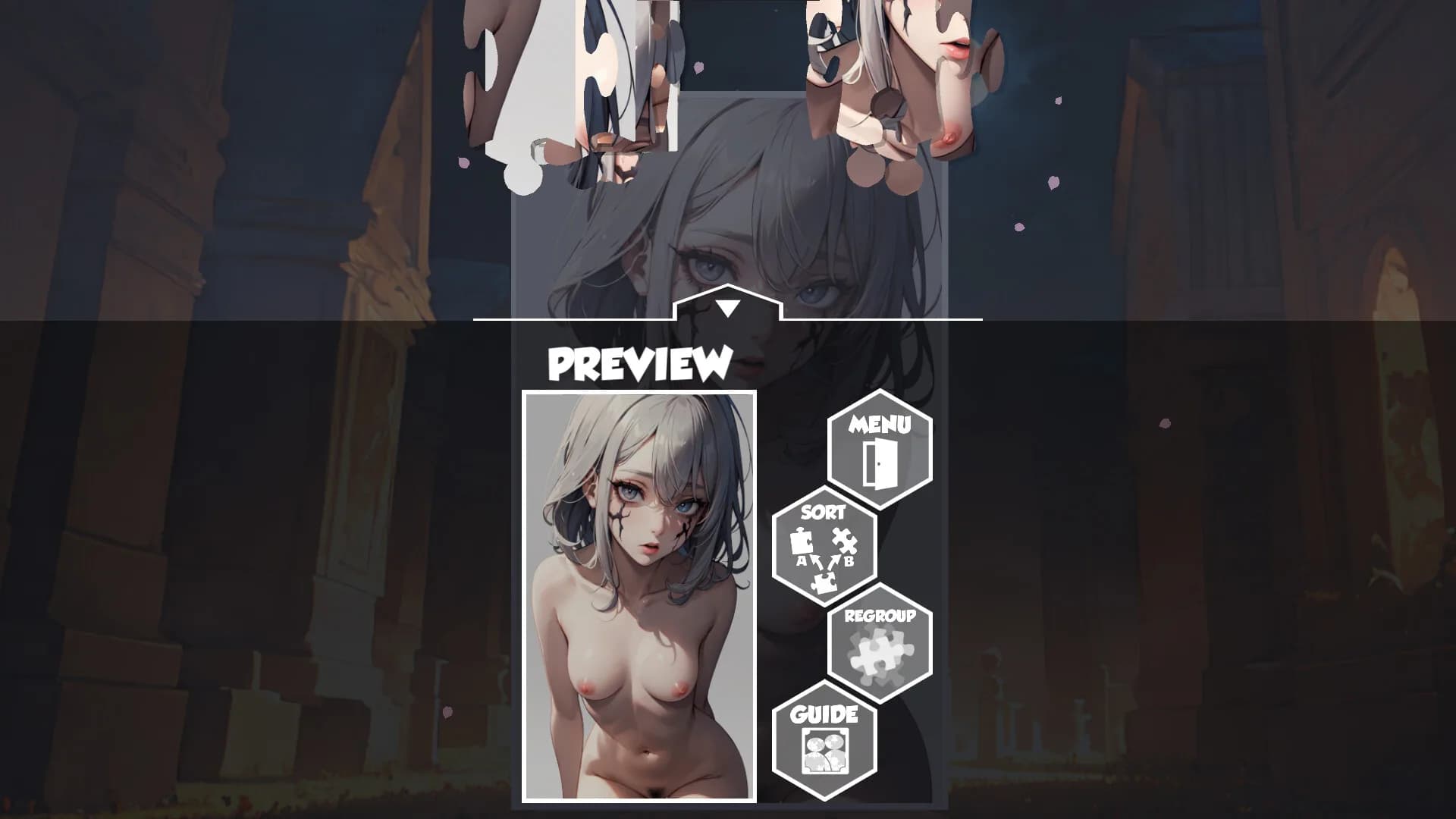 Hentai Casual Jigsaw - Zombies görsel 3