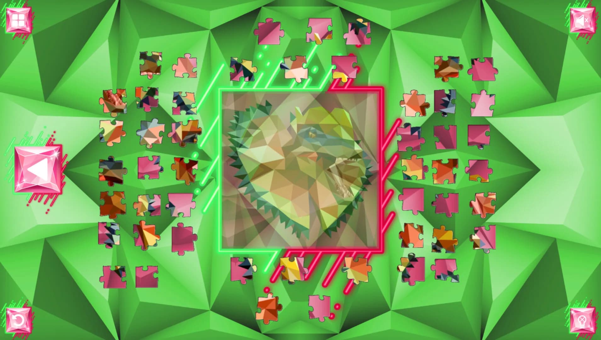 Poly Jigsaw: Dinosaurs görsel 6