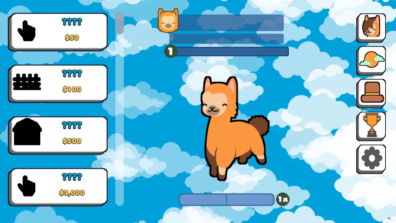 Lhama Clicker Prologue görsel 2