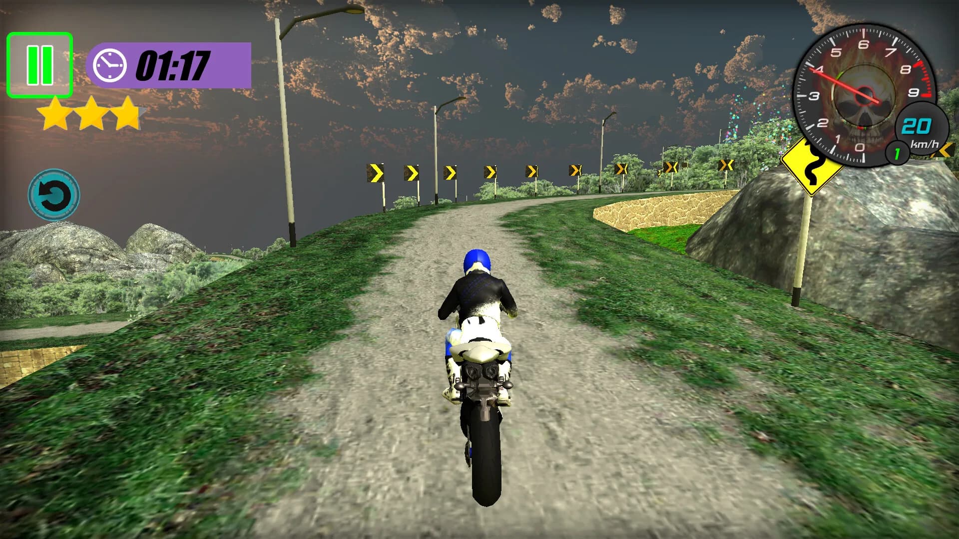 Bike Offroad Simulator görsel 4