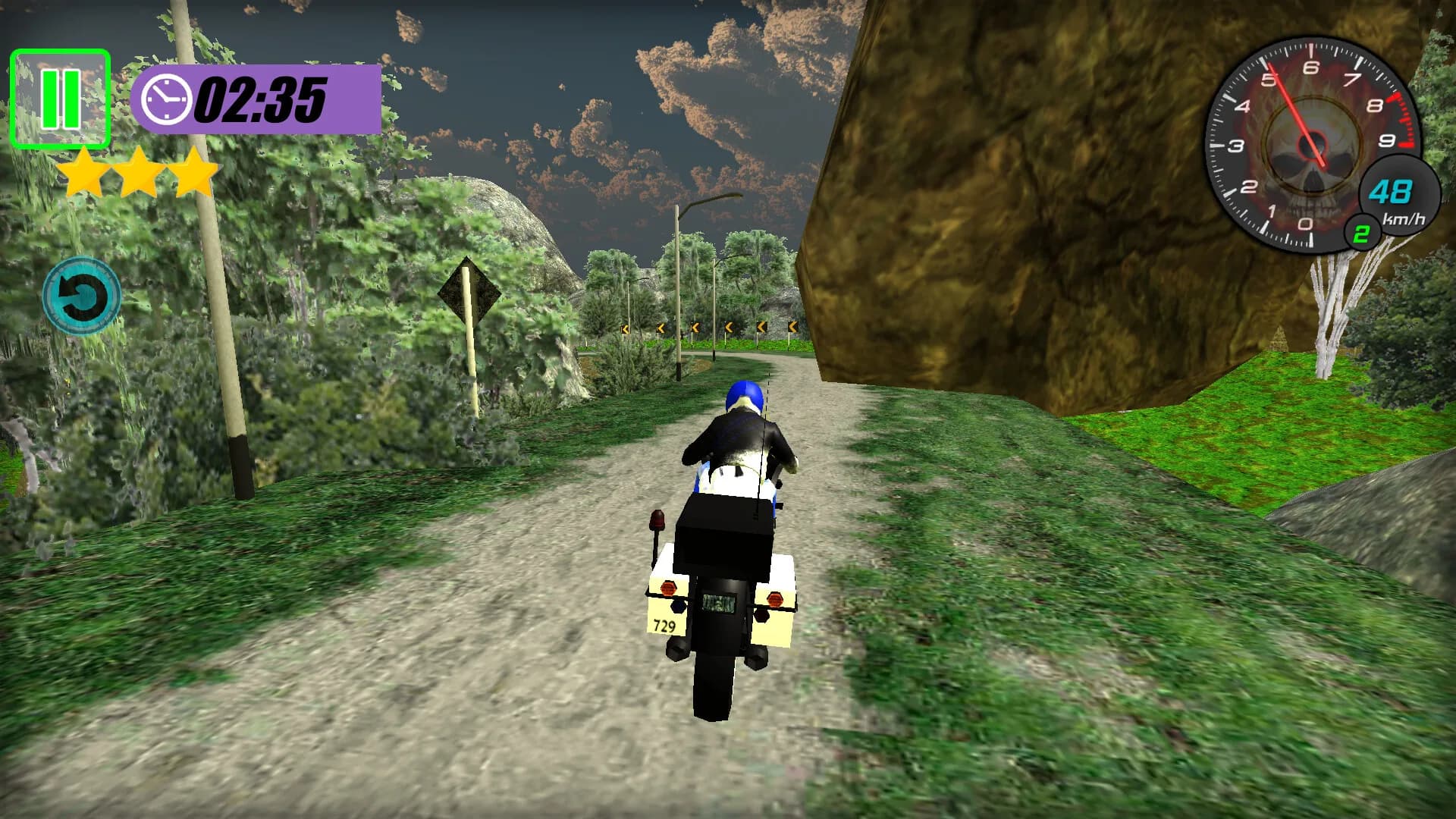 Bike Offroad Simulator görsel 7