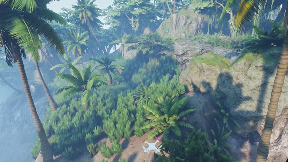 Dinosaur Land Aerial Photograph görsel 2