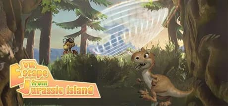 VR Escape From Jurassic Island görsel 1