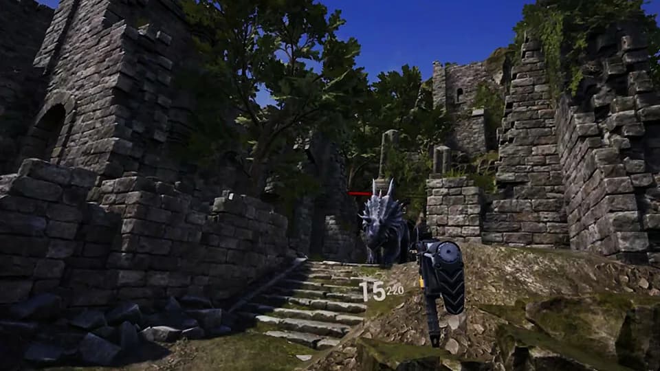 VR Escape From Jurassic Island görsel 2