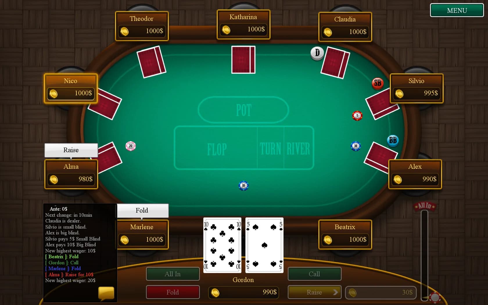 Royal Class Poker görsel 7