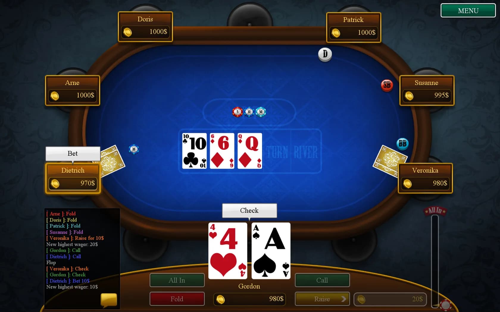 Royal Class Poker görsel 8