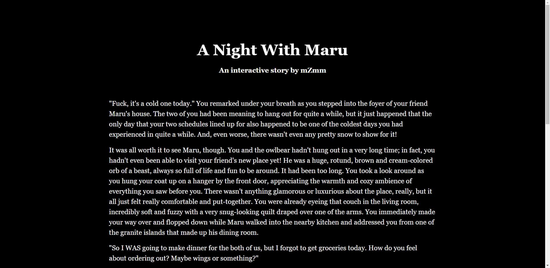 A Night With Maru görsel 2