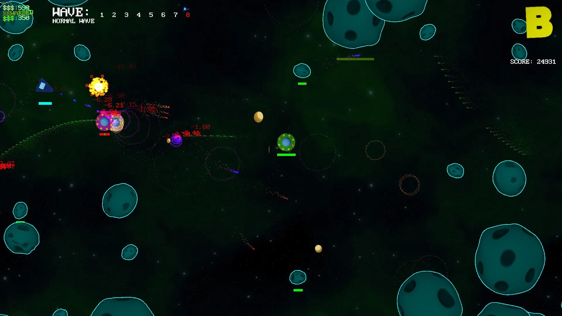 Asteroids ++ görsel 2