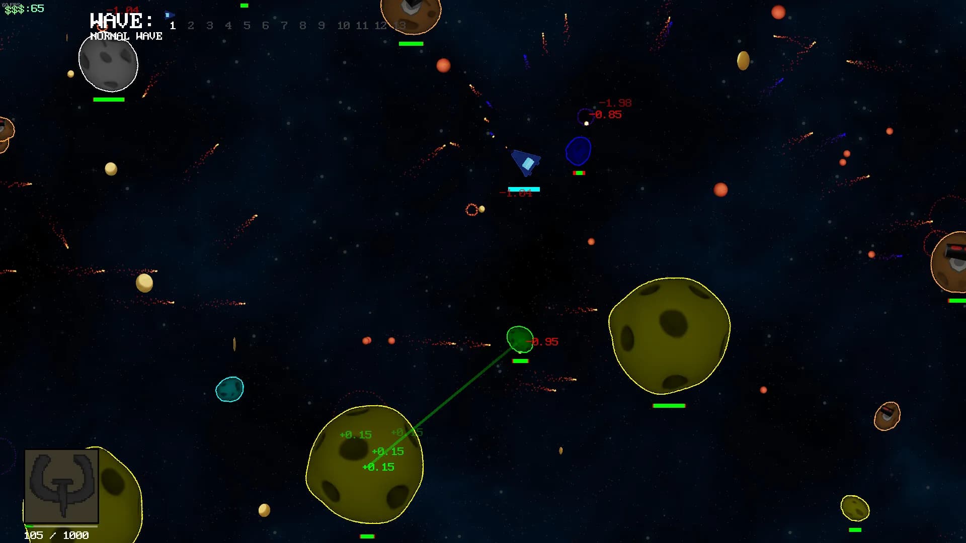 Asteroids ++ görsel 3