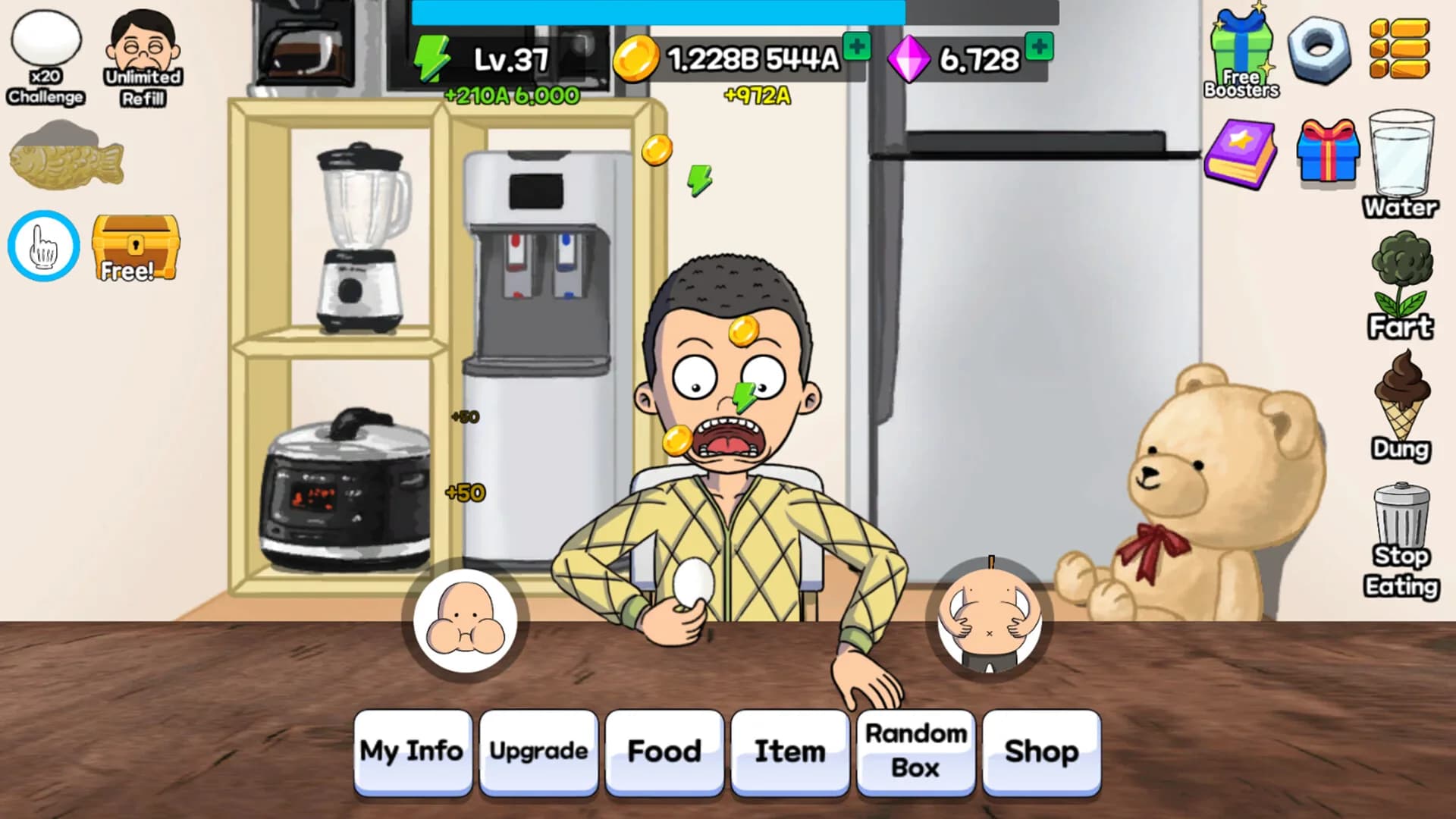 Food Fighter Clicker Games görsel 5