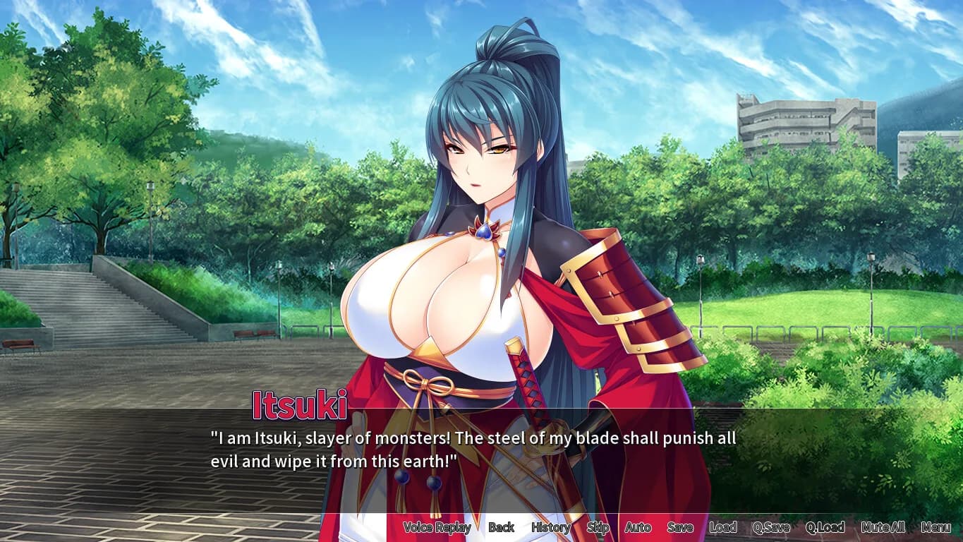 Oppai Samurai: Knocked up by a No Name Novice görsel 3