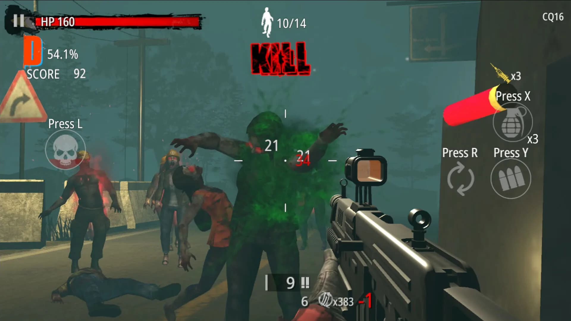 Zombie Hunter: D-Day görsel 3