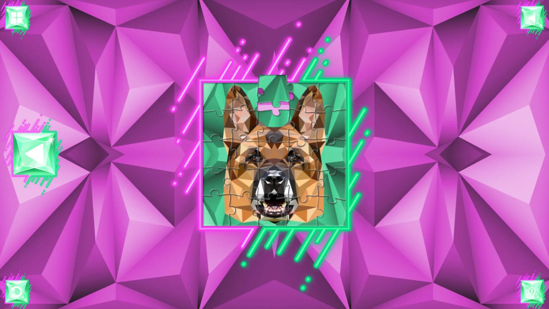 Poly Jigsaw: Dogs görsel 5