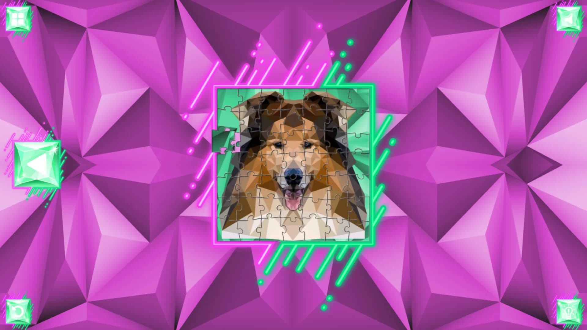 Poly Jigsaw: Dogs görsel 7