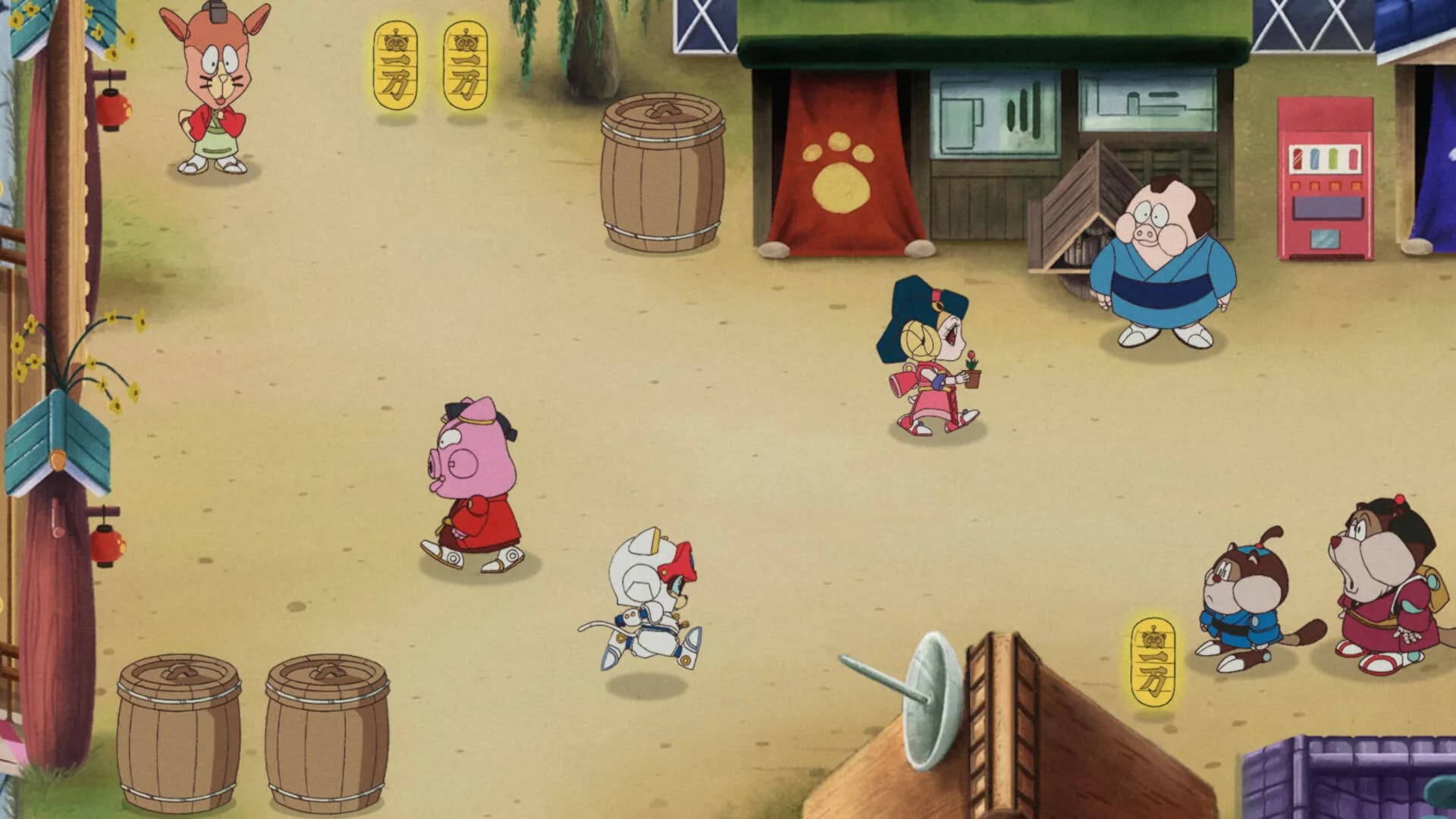 Samurai Pizza Cats: Blast from the Past! görsel 3