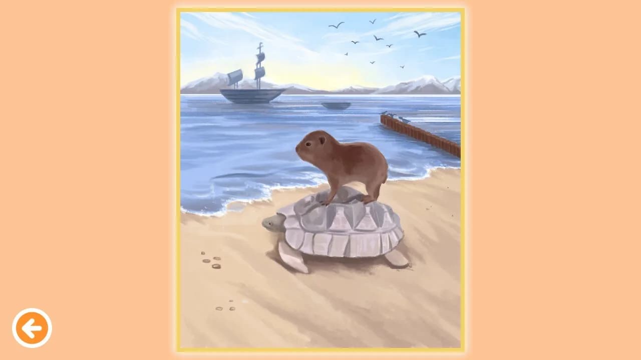 Cute Capybaras görsel 3