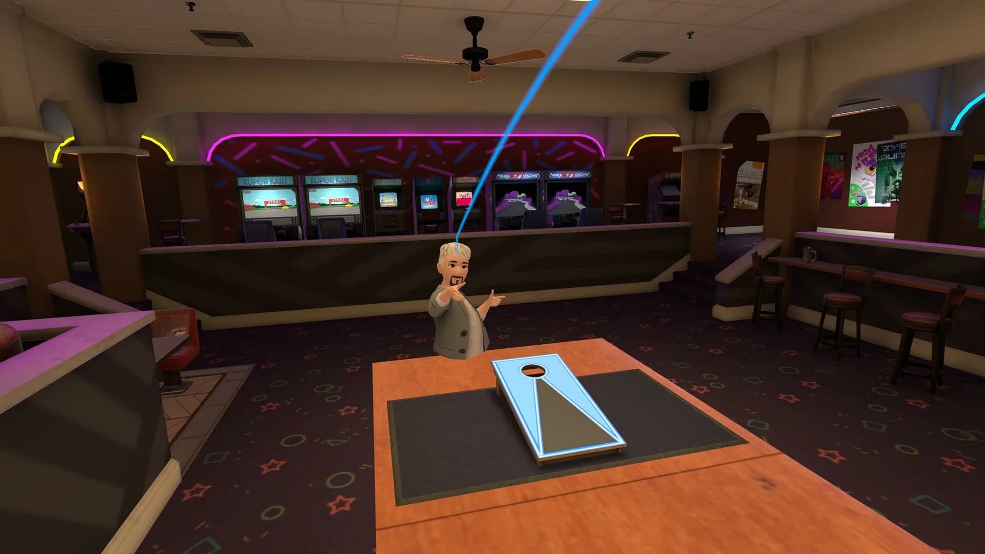 ForeVR Cornhole VR görsel 3