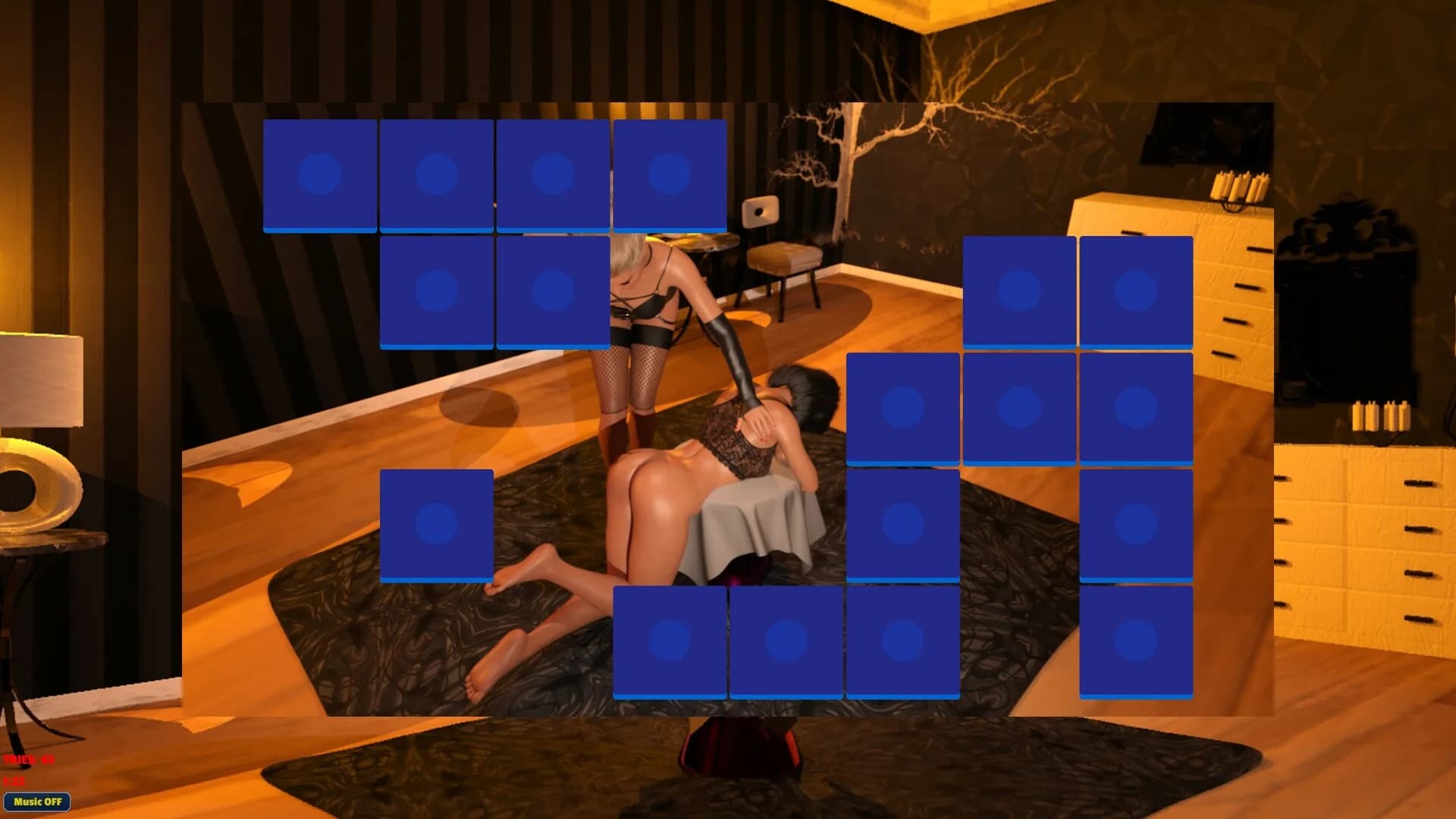 Sexy Memory Puzzle - Spanking Girls görsel 5