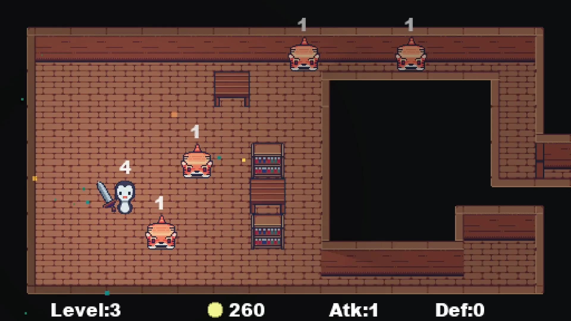 Strategy game but with a penguin who has a sword görsel 2
