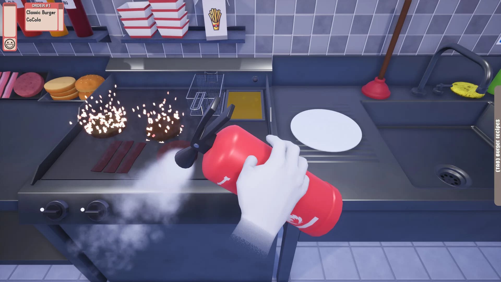 Burger Cooking Simulator görsel 11