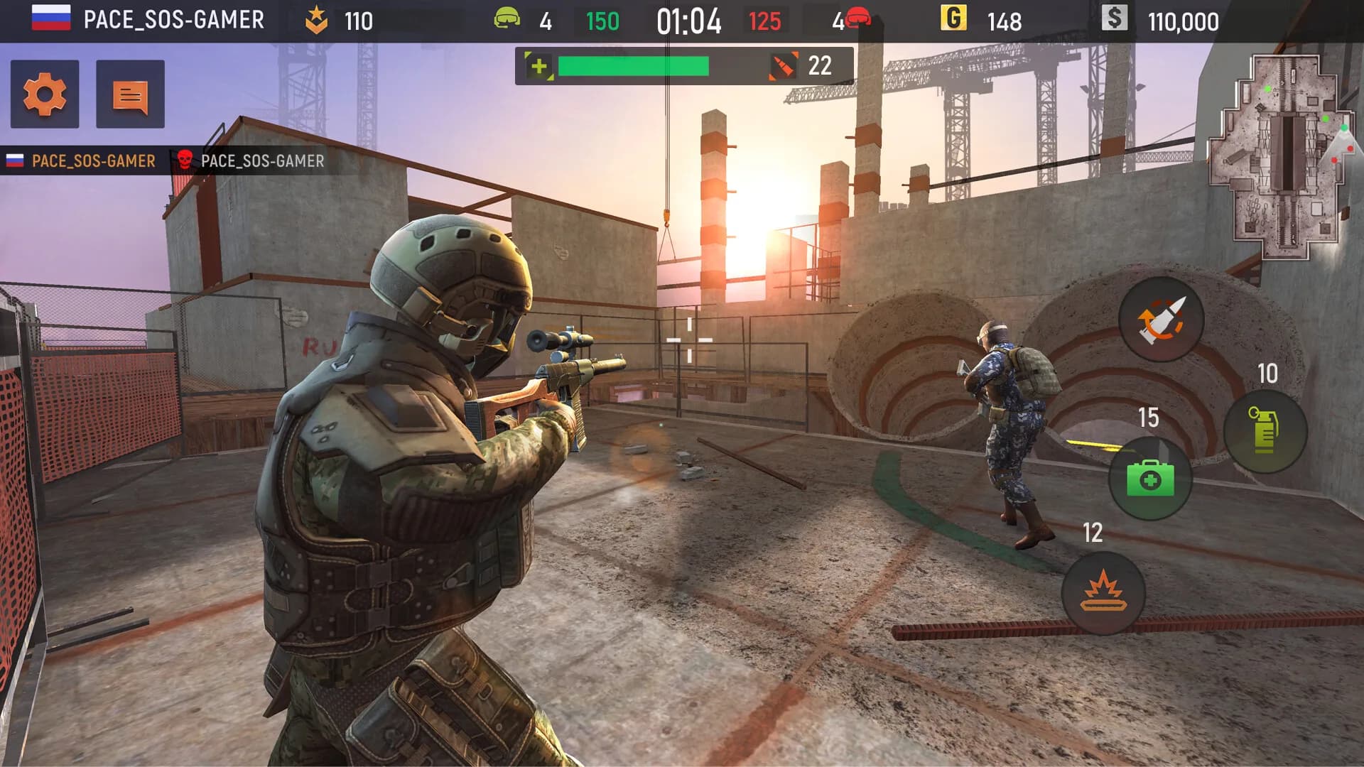 Striker Zone: Silah oyunları görsel 2