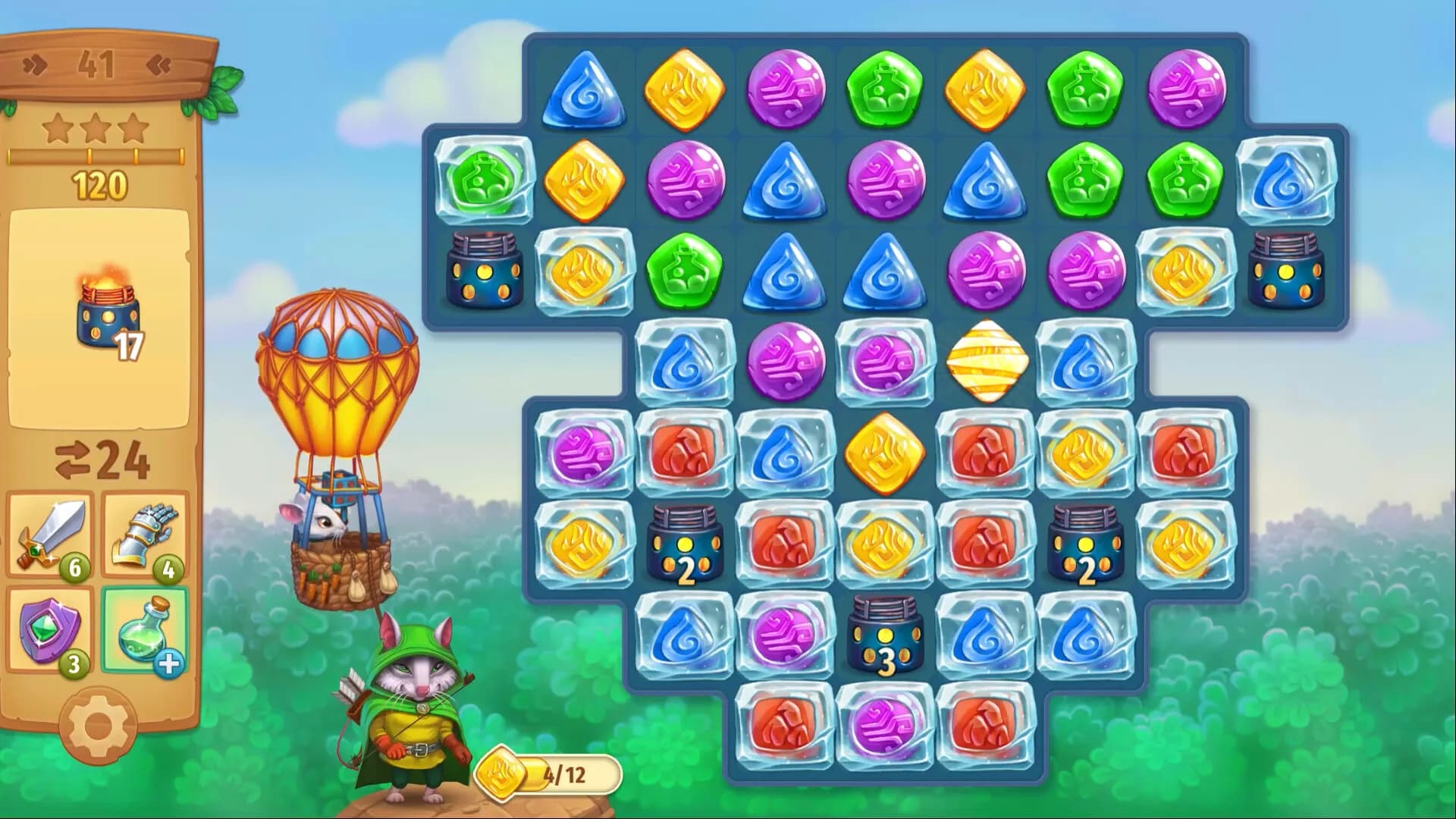 Strongblade - Puzzle Quest and Match-3 Adventure görsel 4