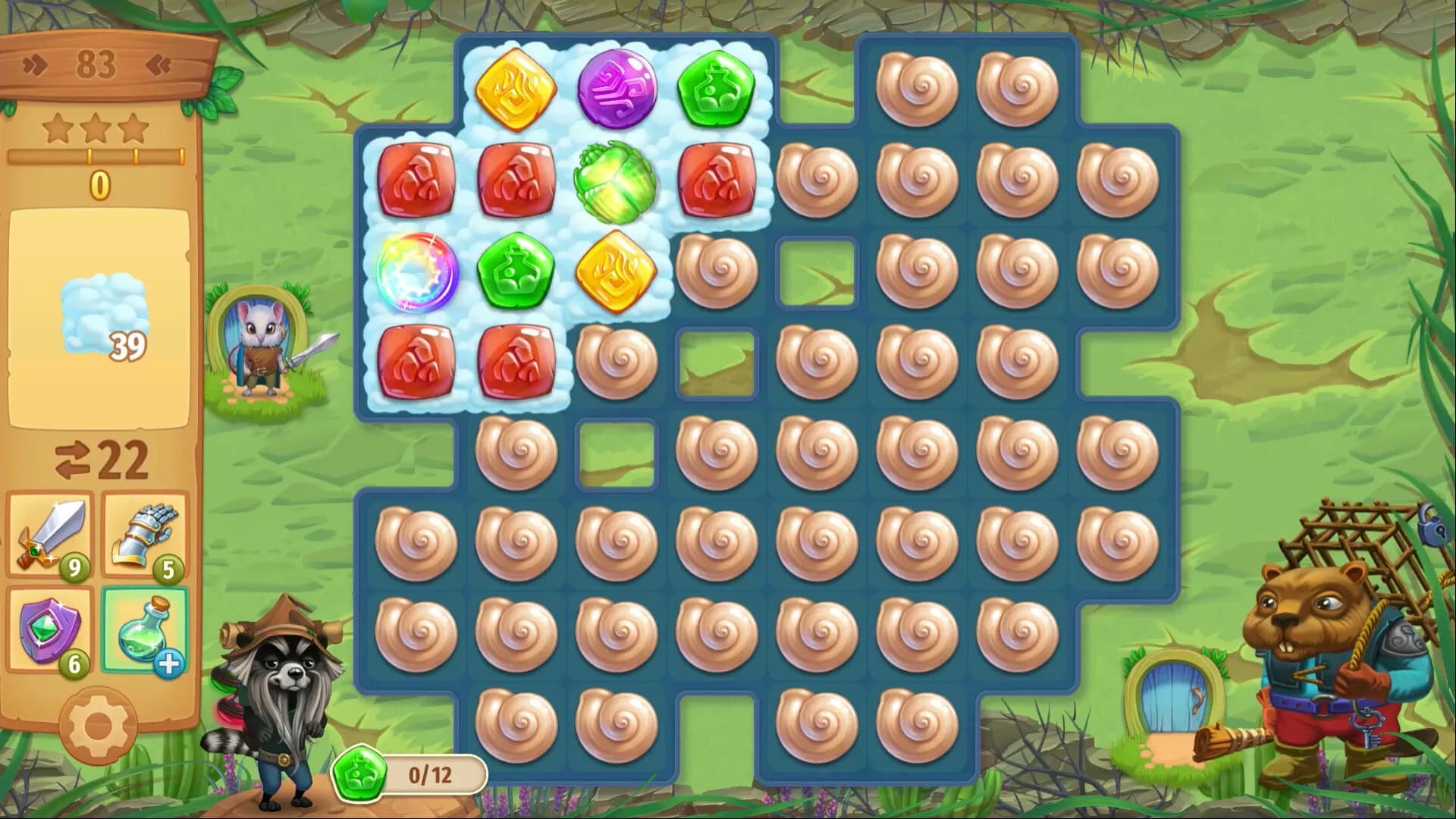 Strongblade - Puzzle Quest and Match-3 Adventure görsel 8